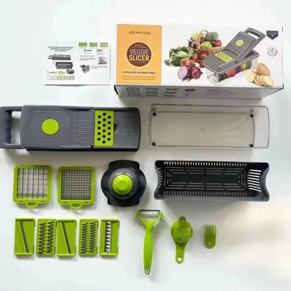 14-in-1 Mandoline Slicer & Vegetable Chopper