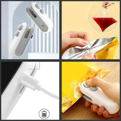 Mini Heat Sealing Machine 2-in-1 Cutter