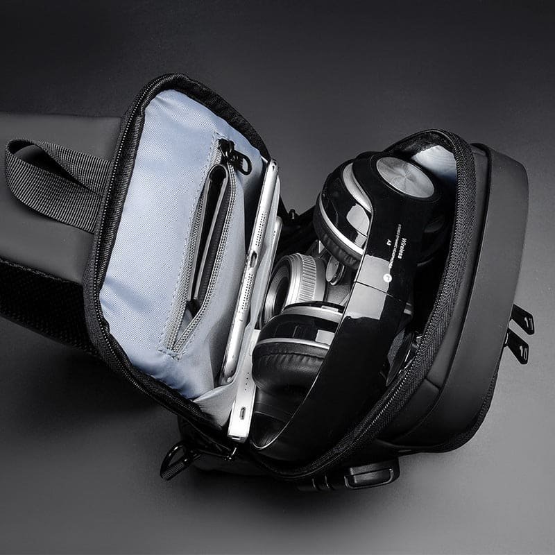 Anti-Theft Crossbody Bag with Password Lock for Travel