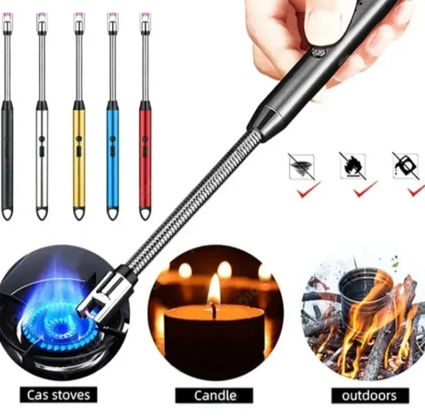 Rechargeable Arc Light Metal | Kitchen USB Arc Lighter